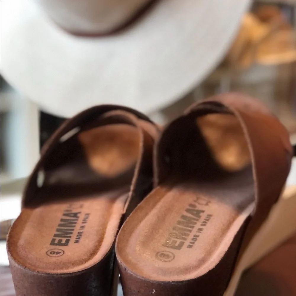 EMMA Platform Wedge Sandals